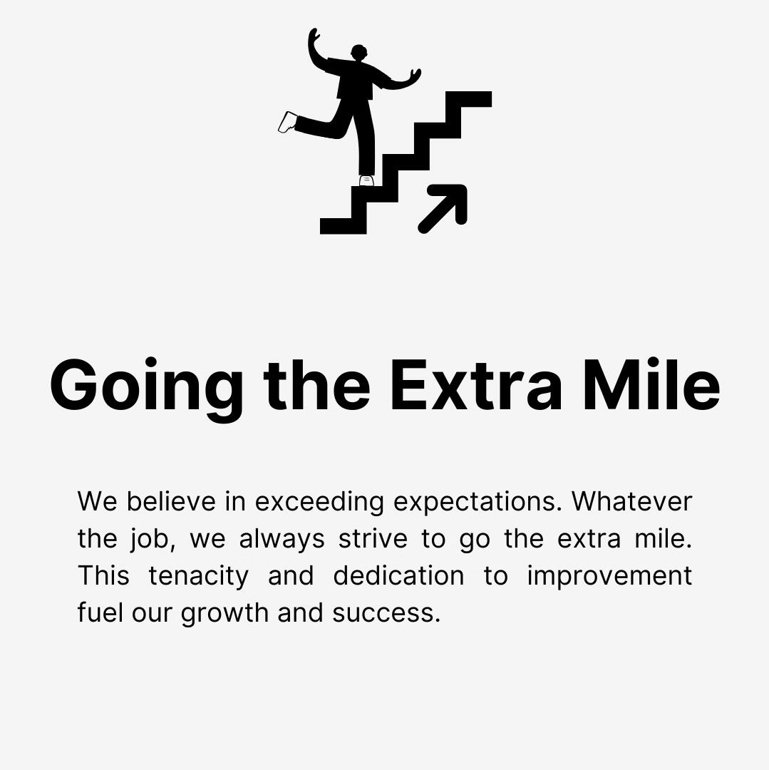 Going the Extra Mile